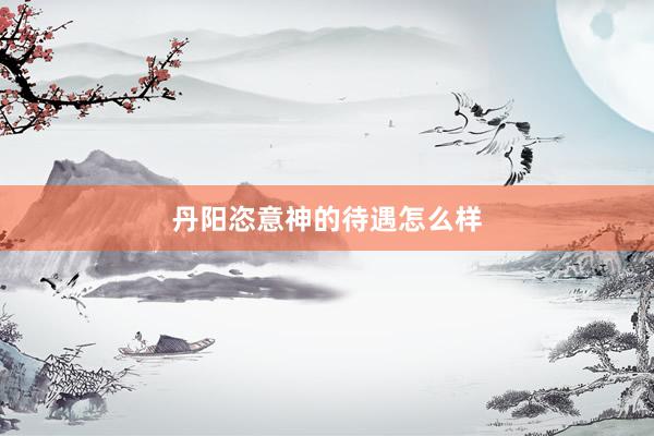 丹阳恣意神的待遇怎么样